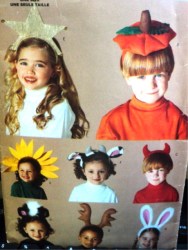 6304 KIDS DRESS UP, COSTUME HEADBANDS FUR OR NOT PATTERN
